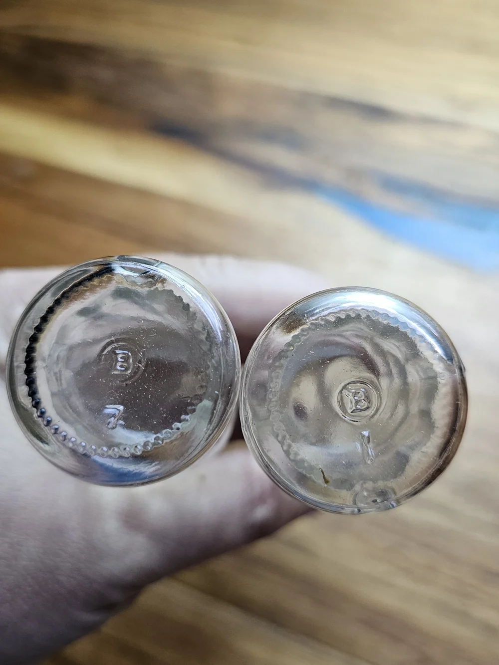 Vintage Pepsi Cola Salt And Pepper Shaker Set Soda Bottles Brockway Glass Retro